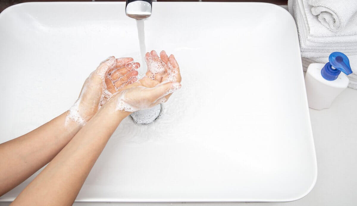 Mycie rąk podstawa higieny osobistej